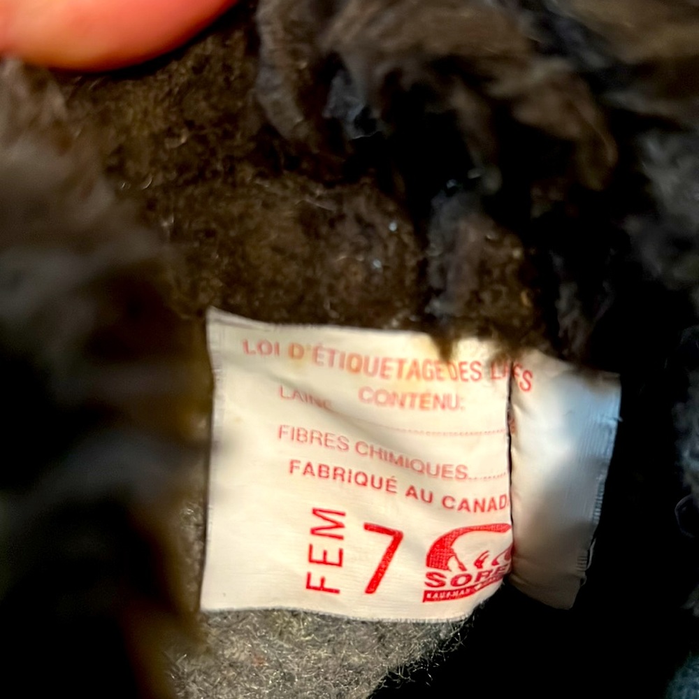 Women’s size 7 Sorel Eddie Bauer winter boots - Picture 5 of 5